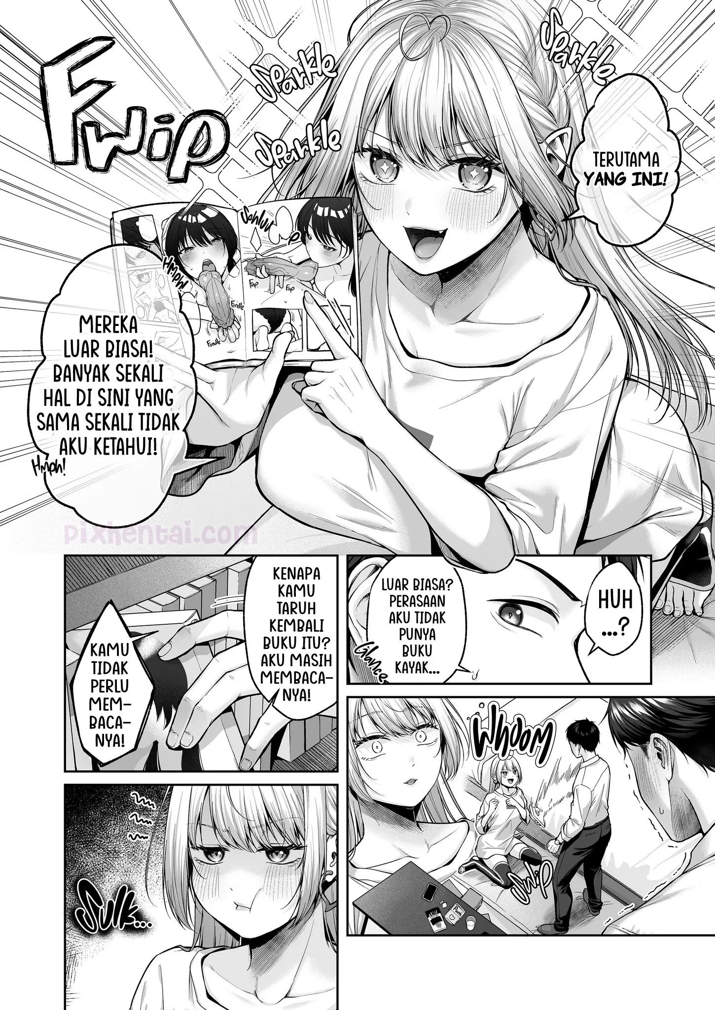 Komik hentai xxx manga sex bokep Hirotta Kinpatsu Gal ni Furimawasareru Kurashi mo, Angai Warukunai no Kamoshirenai 5